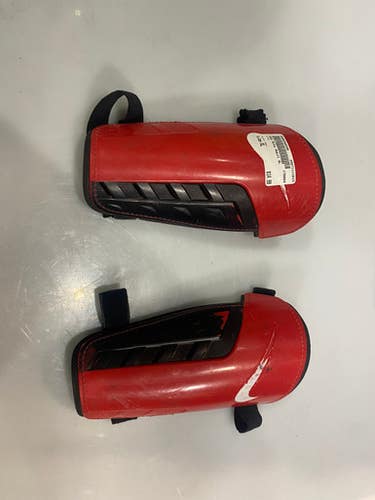 Used Nike Soccer Shin Guards Adult Red XL 11615-S000268556