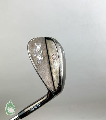 Right Handed Ram Stainless Tour Grind Wedge 52-08* Wedge Flex Steel Golf Club