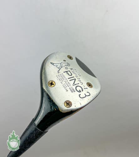 Used Right Handed Ping Karsten-I 3 Fairway Wood 65g Stiff Flex Steel Golf Club