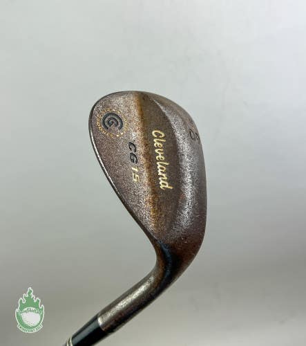 Cleveland CG15 Tour Zip Grooves Wedge 60*-08 S400 Stiff Flex Steel Golf Club