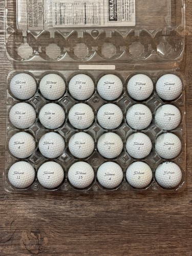 24 Titleist Pro V1 Golf Balls - 5A MINT CONDITION ONLY