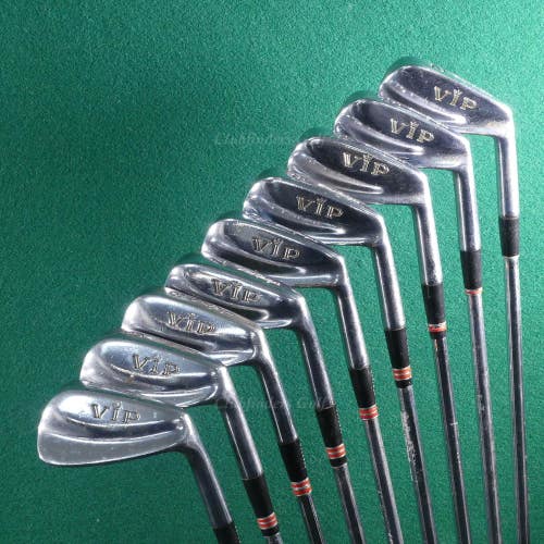 VINTAGE MacGregor VIP Blade 2-10 Iron Set Stepped Steel Stiff