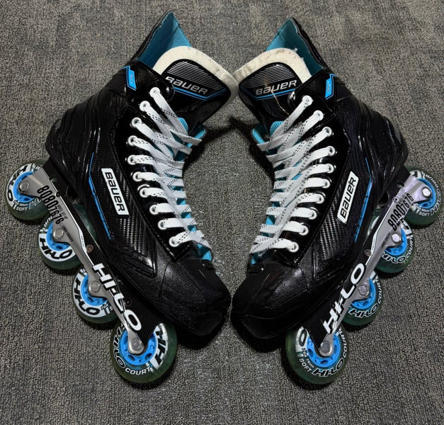 $229 Bauer RSX 8080 Senior Inline Roller Hockey Skates Blades 12