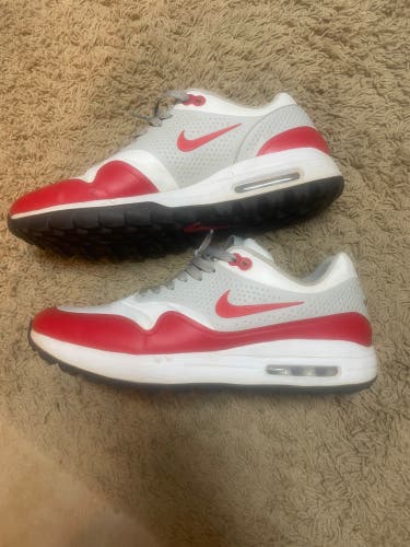Men's Size M 10.0 (W 11.0) Nike Air Max 1 Golf Shoes (Used)