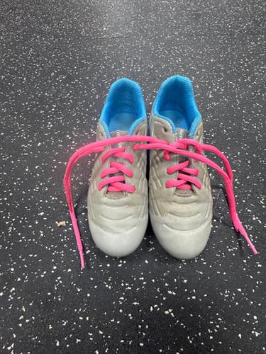 Used Lotto Soccer Cleats Grey Junior 01 11849-S000038482