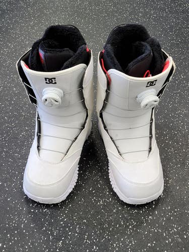 Used DC Shoes PHASE BOA Womens Snowboard Boots White Senior 8 11849-S000038469
