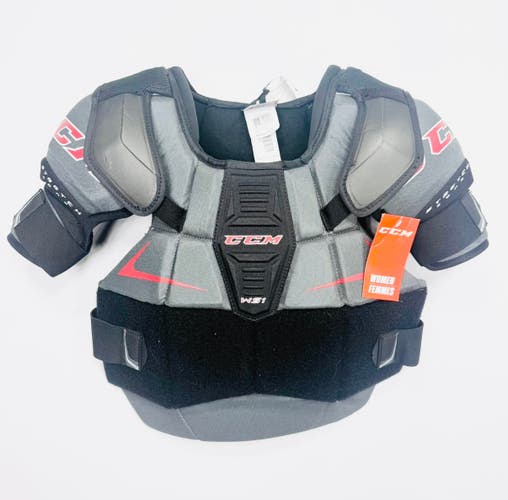 New CCM WS1 Women's Shoulder Pads-Sr Large