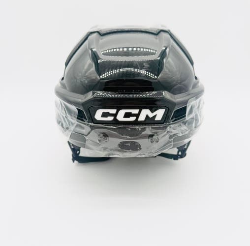 New NHL Pro Stock CCM Supertacks X Hockey Helmet-Small-Black