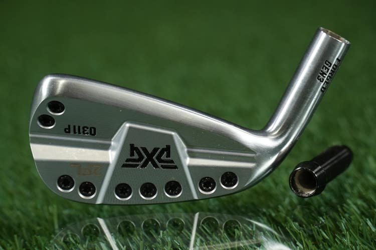 PXG 0311P GEN3 7-Iron LH 2FL Lie - Fitting Demo Head W/ 0.370 Adapter / Sleeve!