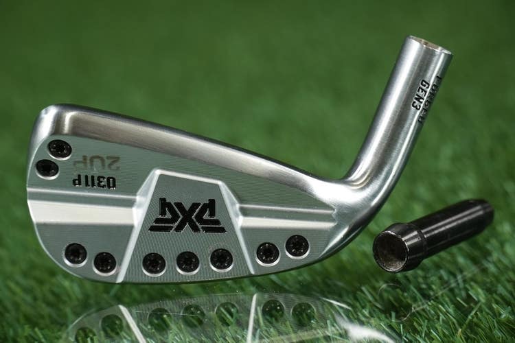 PXG 0311P GEN3 7-Iron LH 2UP Lie - Fitting Demo Head W/ 0.370 Adapter / Sleeve!