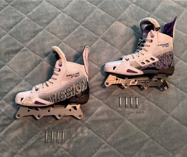 Mission Inhaler FS2 Inline Skates Regular Width Size 5 (Used)