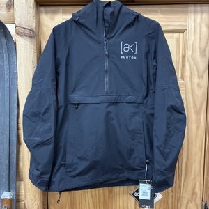 Women's Burton [ak] Kimmy GORE-TEX 2L Anorak Jacket Size Small S Black