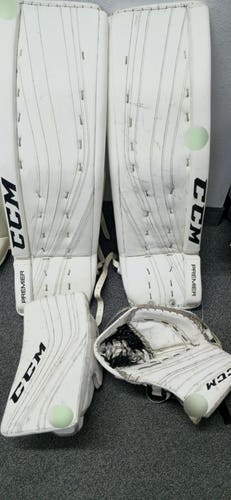 36" + 2 CCM Premier Pro Regular Goalie Full Set (Used)