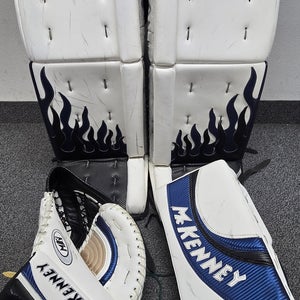 34" Mckenney Pro Spec 870 Regular Goalie Full Set Pro Stock (Used)