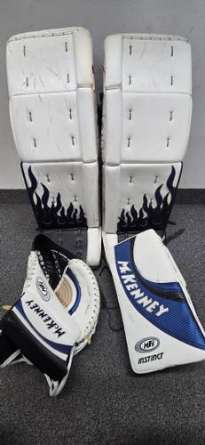 34" Mckenney Pro Spec 870 Regular Goalie Full Set Pro Stock (Used)