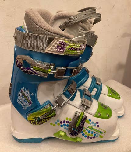 Mondo 23.5 Kid's Nordica Ace of Spades Ski Boots (Used)(SY2855)