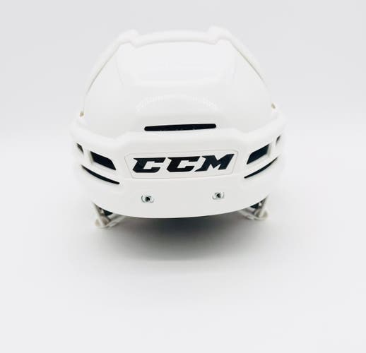 NHL Pro Stock CCM Super Tacks X Hockey Helmet-Small-White