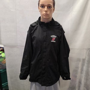 Team Issued Catholic Cardinals Lacrosse Goretex Full Zip Hood Jacket Boathouse L