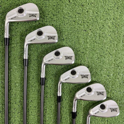 PXG 0317T Forged Iron Set 6-PW GW Steelfiber Private Reserve i70 Left Handed