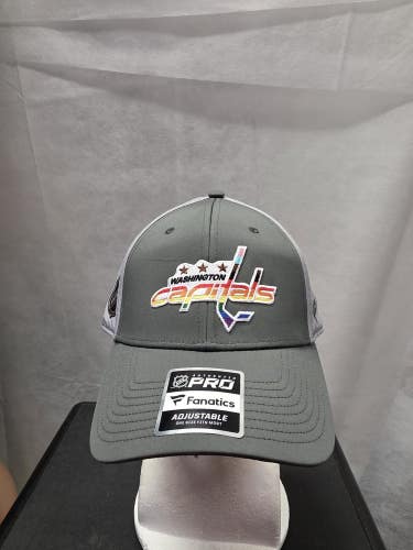 NWT Washington Capitals LGBT Snapback Hat NHL