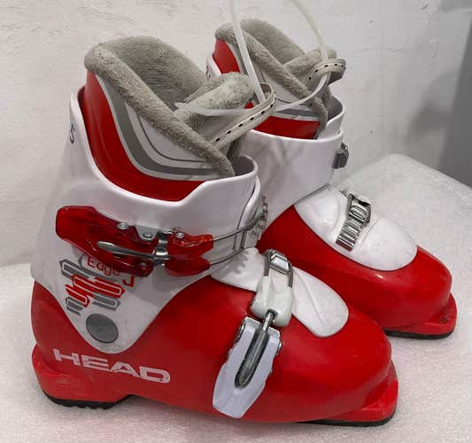 Mondo 21.5 Kid's HEAD All Mountain Edge J Ski Boots (Used) (SY2860)