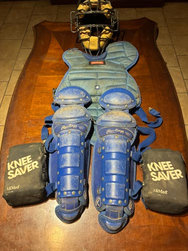 (Used) Rawlings Catchers Set Ages 7-9