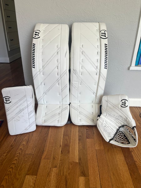 35 + 1.5" Warrior Ritual G4 Pro Regular Goalie Full Set Pro Stock (Used)