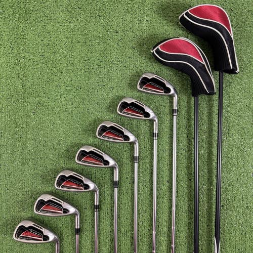 Tommy Armour Silver Scot Stainless Iron Set 3H 4-PW SW Steel Shafts Regular Flex