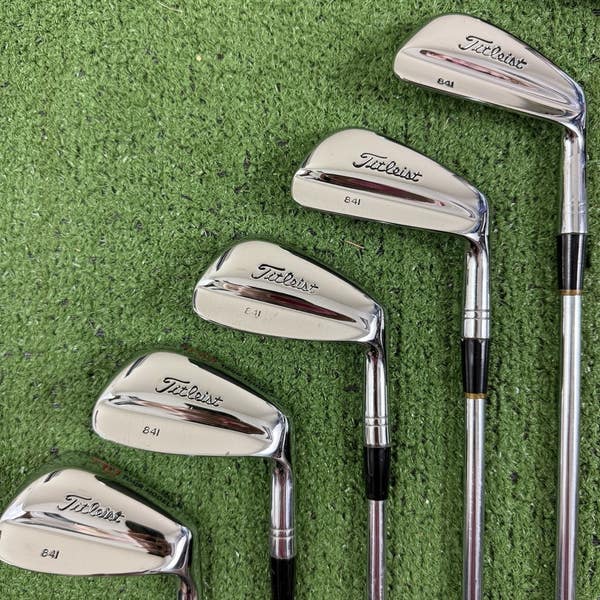 Titleist Tour Model 841 Iron Set 2-PW Dynamic Gold S400 Stiff Flex
