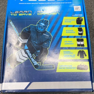 22" Bauer Learn to Save Goalie Full Set (New)