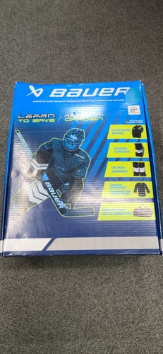 22" Bauer Learn to Save Goalie Full Set (New)