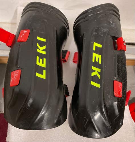Black Shin Guards Leki (Used)(SY2873)