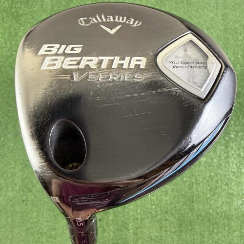 Callaway Big Bertha V Series Driver 10.5 Bassara Ladies Womens Flex Left Handed