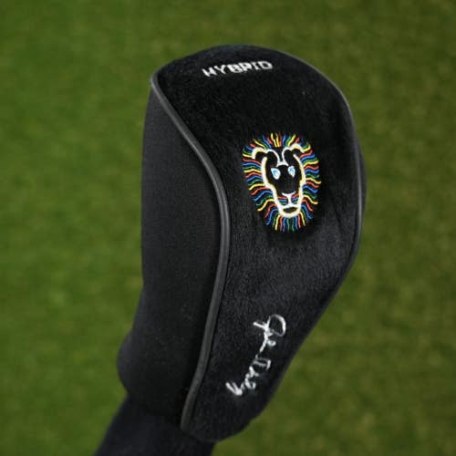 John Daly Lion Hybrid Headcover Sock Black