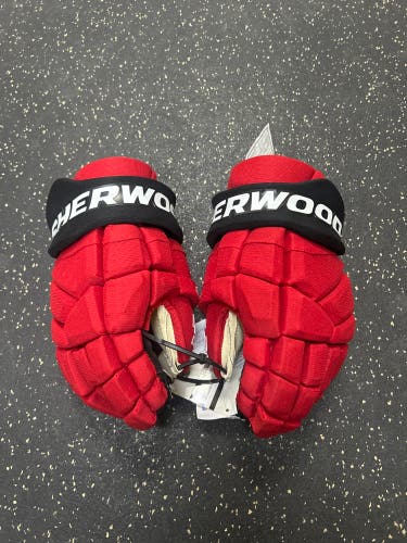 New Jersey Devils Sher-Wood Rekker Morph 1 Custom NHL 13" (New) Gloves Item#CCNJD