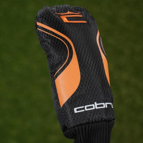 Cobra Junior Hybrid Headcover Sock Black / Orange