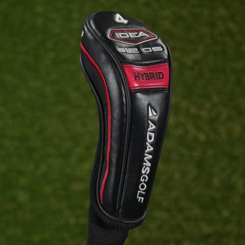 Adams Golf Idea a12 OS Hybrid Headcover 4 Sock Black / Red