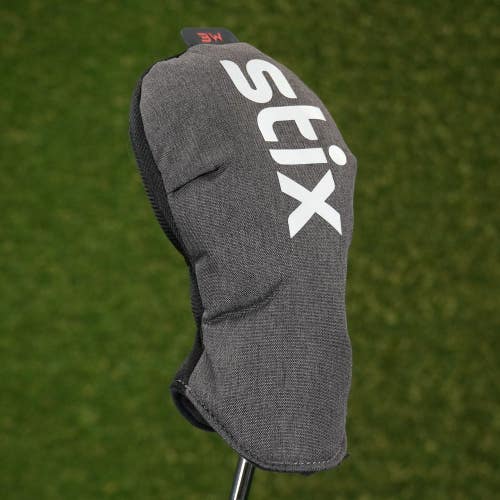 Stix Fairway Wood Headcover 3W Black / Gray