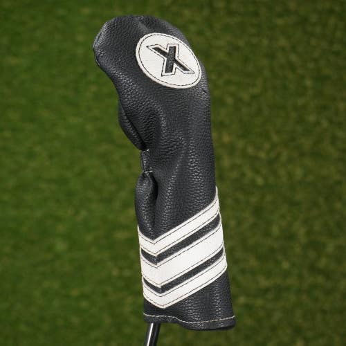 Maxfli PU Hybrid Headcover X Black / White