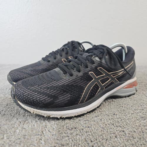 ASICS GT-2000 8 Womens Size 9.5 Running Shoes Black Gray Sneakers NO INSOLES
