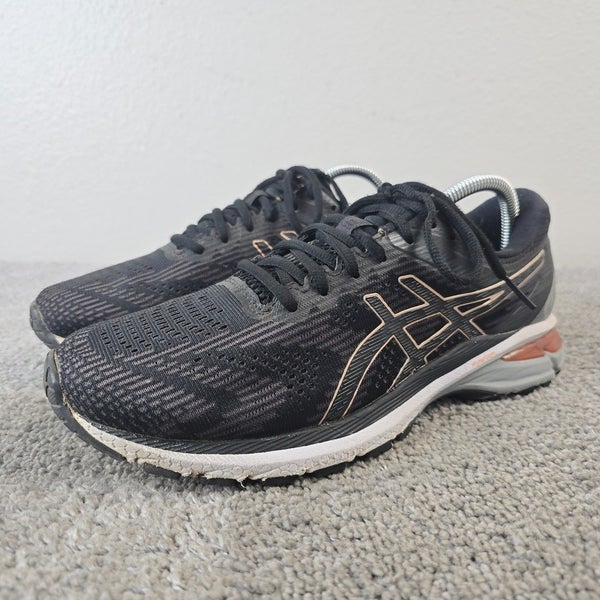 ASICS GT-2000 8 Womens Size 9.5 Running Shoes Black Gray Sneakers NO INSOLES