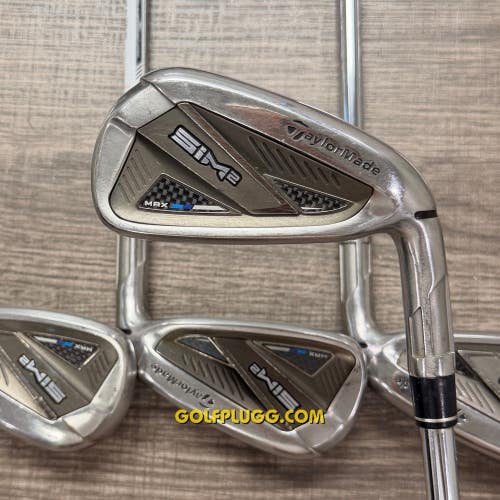 Taylormade Sim2 Max Iron Set 4-PW / KBS Steel, Stiff (56)