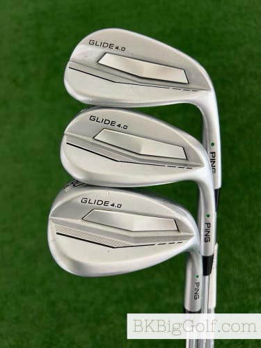 Ping Glide 4.0 Chrome 3 Wedge Set (50, 56, & 60 Degrees)