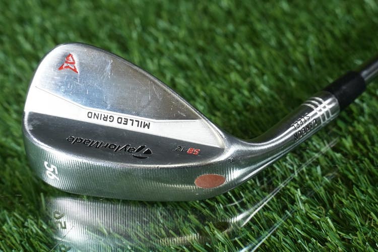 TaylorMade Milled Grind 56 SB 12 Sand Wedge Dynamic Gold Wedge Flex Steel LH