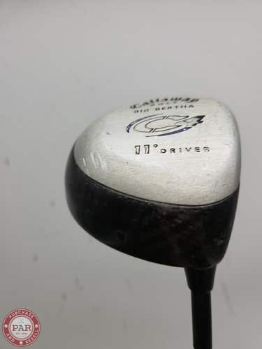 CALLAWAY BIG BERTHA C4 DRIVER 11* SENIOR GRAPHITE FAIR