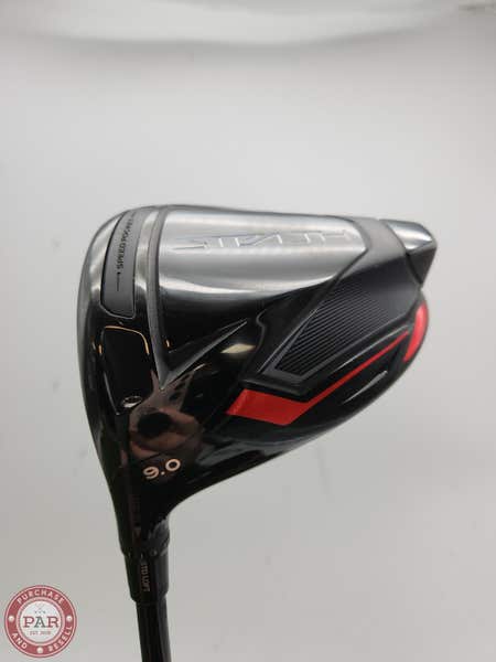 LEFTY 2022 TAYLORMADE STEALTH DRIVER 9* REG MITSU KAILI RED 60 +HC