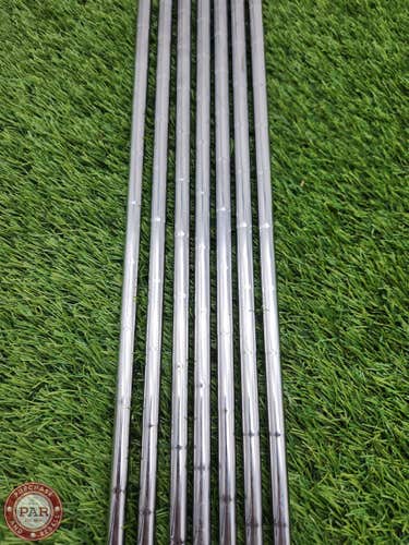 TRUE TEMPER X100 SOFT STEP IRON SHAFT SET XSTIFF .355 TIP VERYGOOD