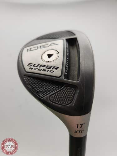 2012 ADAMS IDEA SUPER XTD 2 HYBRID 17* LITE GRAFALLOY PROLAUNCH BLUE 55 FAIR