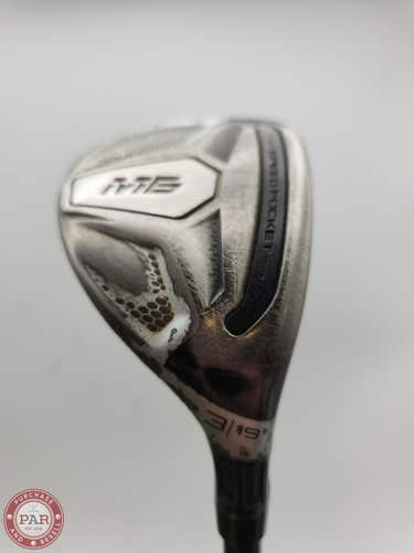 2019 TAYLORMADE M6 3 HYBRID 19* STIFF FUJI ATMOS ORANGE 7 +HC FAIR