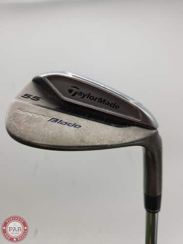 2013 TAYLORMADE SPEEDBLADE SAND WEDGE 55* WEDGEFLEX STEEL 35.25" FAIR